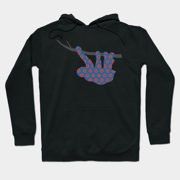 Phish Sloth Donuts Hoodie by NeddyBetty